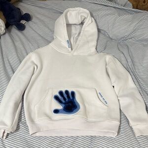 EMRZZ hoodie thermal hoodie white/blue